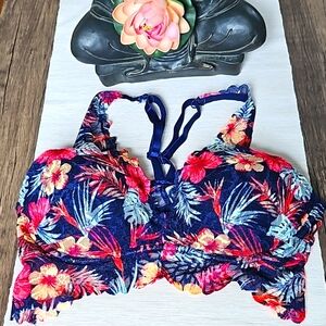 PINK (VS) - Lace Bralette - Push Up - Size M
